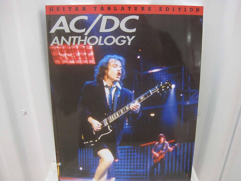 AC/DC Anthology Sheet Music Song Book Songbook Guitar Tab | Reverb