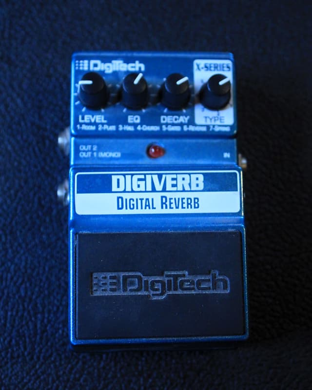 Digitech DigiVerb Digital Reverb Pedal | Reverb Denmark