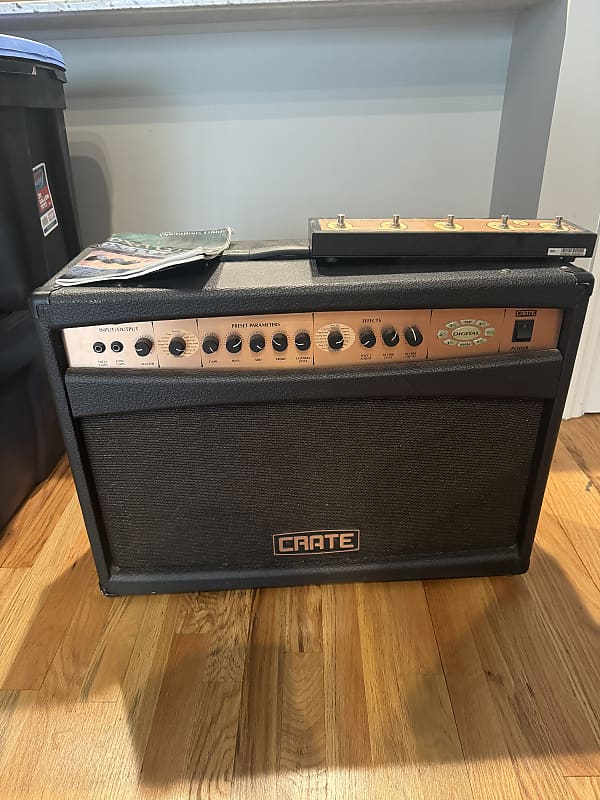Crate DX212 20022003 Black, Bronze Reverb