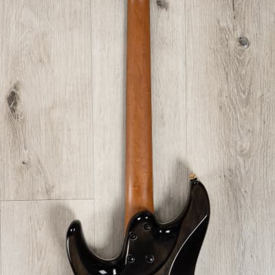 Ibanez AZ47P1QM Premium AZ Guitar, Ebony Fretboard, Black Ice Burst image 5