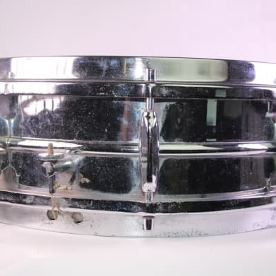 Sonor D444 Snare Drum Vintage 60s Teardrop 8Lug Heavy Ferro-Steel Mallet Germany image 4