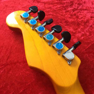 Martyn Scott Instruments Custom Built Partscaster Guitar in Matt Purple image 9