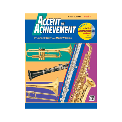 Accent on Achievement Book 1 - Bb Bass Clarinet w/ CD image 1