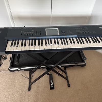 Korg Triton Extreme 76-Key Workstation + Hard Case, Stand & Pedal (Mod Joystick Issue) PRICED FOR QUICK SALE