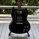 2008 Gibson SG Standard w/ Dirty Fingers Ebony Black - OHSC included!