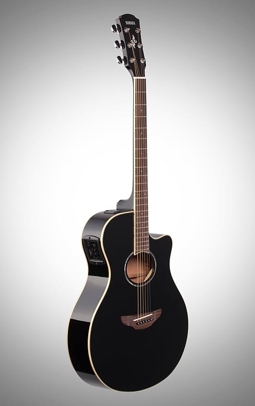 Yamaha APX-600 Acoustic-Electric Guitar, Black