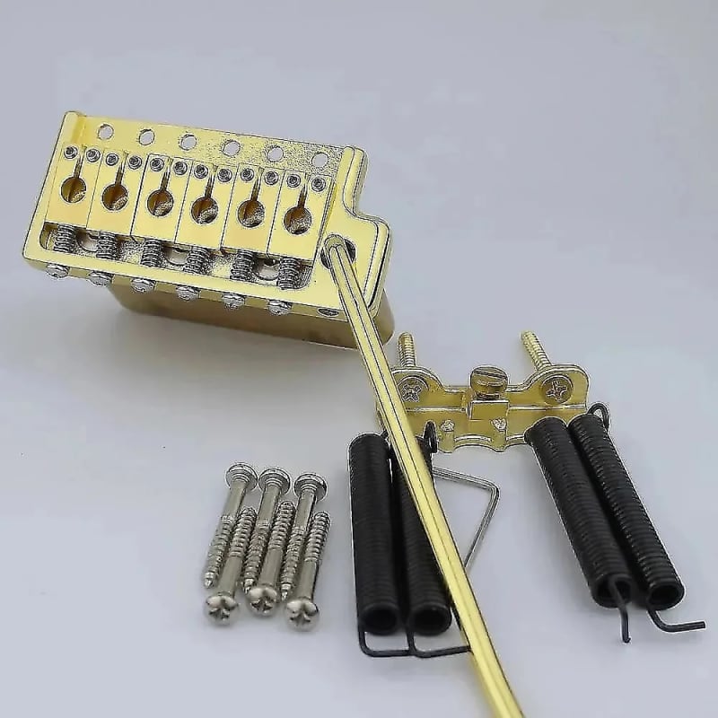 N/A Brass Guitar Bridge