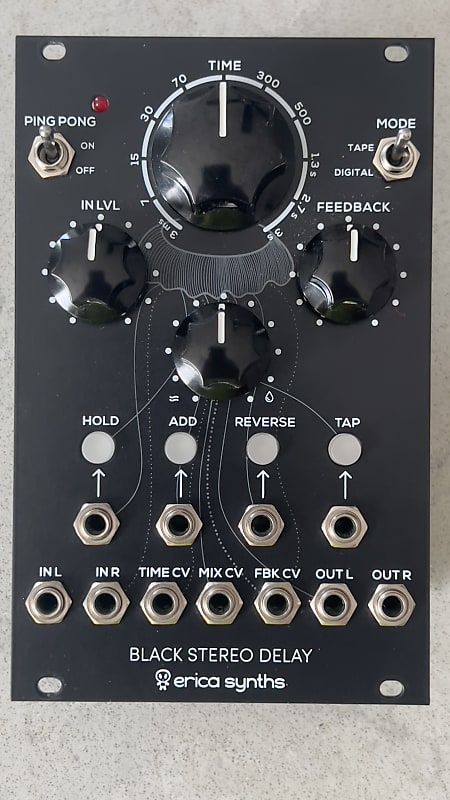 Erica Synths Black Stereo Delay