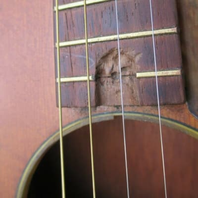 Vintage Orpheum Tenor Acoustic Guitar For Parts or Repair image 4