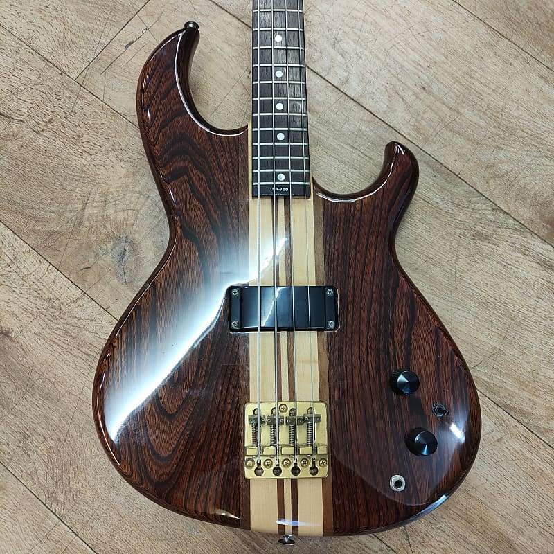 Aria Pro II SB700 Bass Guitar 1980 Natural Gloss Reverb