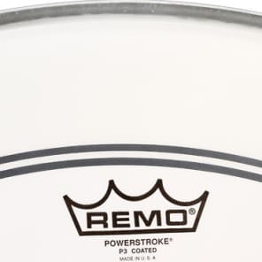 Remo Powerstroke P3 Coated Bass Drumhead - 24 inch with 2.5 inch Impact Pad image 2