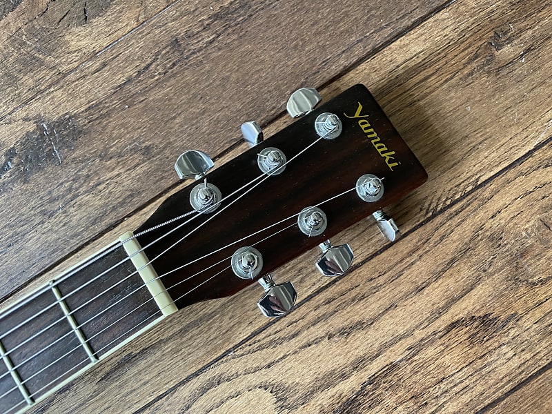 Vintage 1970s Yamaki YM-500 Acoustic Dreadnought Guitar MIJ
