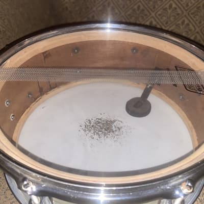 Ludwig WFL No. 900 Buddy Rich Super Classic 5.5x14" 8-Lug Snare Drum with P-87 Strainer 1948 - 1959 - White Marine Pearl image 12