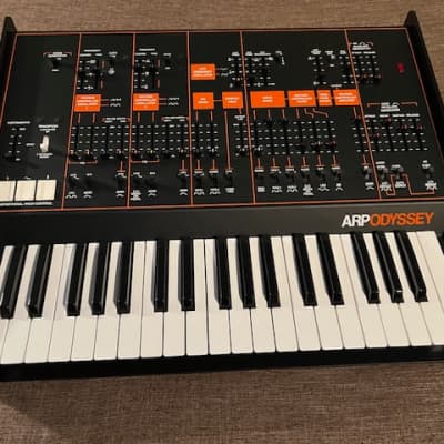 Korg ARP Odyssey FS Rev3 37-Key Duophonic Analog Synthesizer 2017 - Present - Black/Orange
