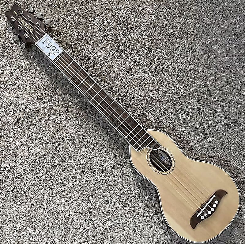 ウォッシュバーンローバー　Washburn Rover RO10 Washburn RO10 Rover Steel String Travel Acoustic Guitar Natural
