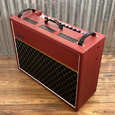 VOX AC30C2CVR AC30 Limited Edition Red 30 Watt 2x12" Tube Guitar Amplifier Combo image 3
