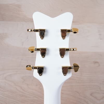 Gretsch G5022CWFE Rancher Falcon Acoustic Guitar 2014 White w/ Bag image 18