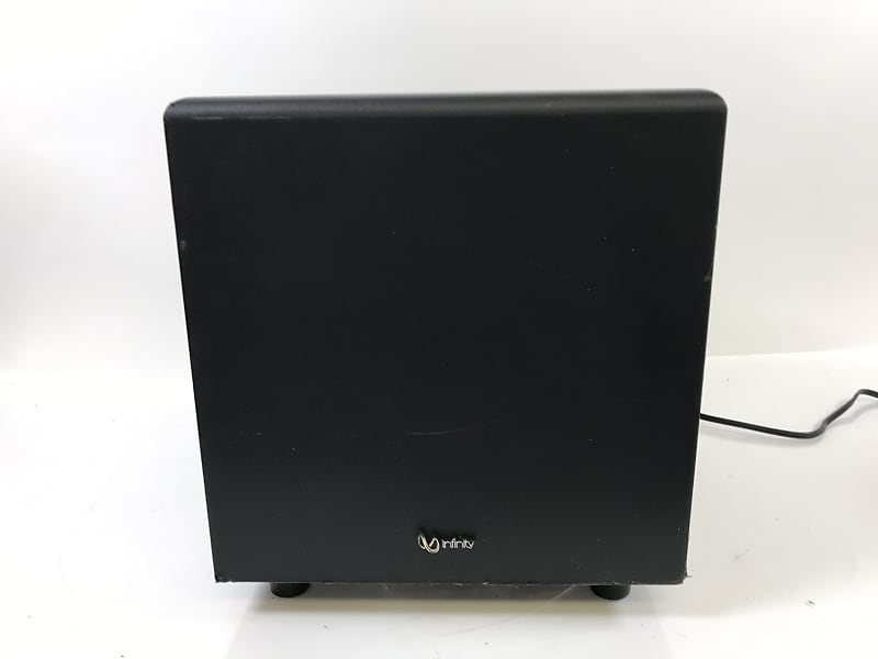 Infinity Subwoofer BU-1 Powered 8" Home Audio Theater Bass Speaker Tested NICE image 1