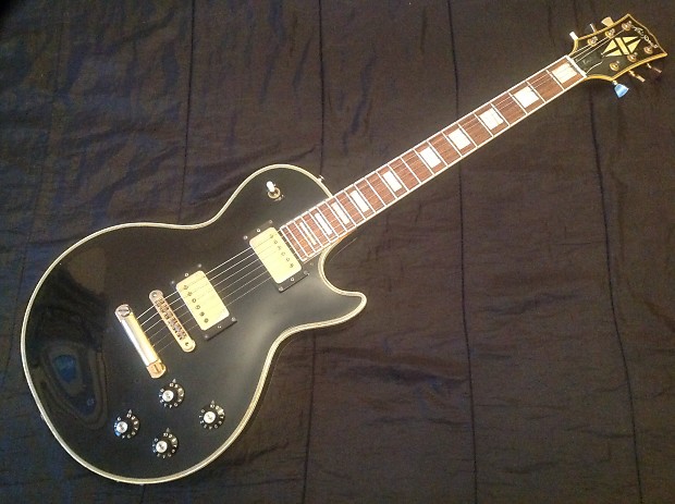 ギター Aria Pro II Les Paul Custom model Aria Pro II Les Paul Custom - Tree of Life inlay : r/guitars