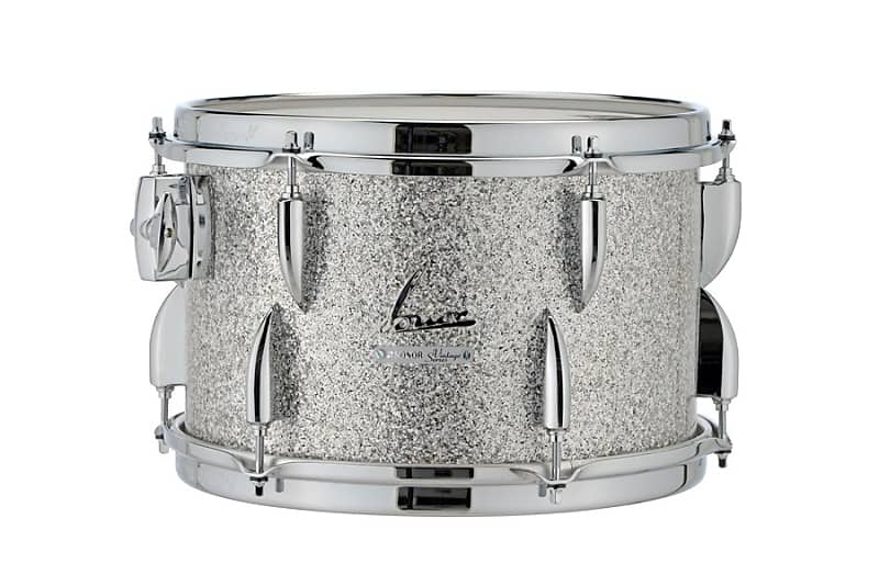 Sonor Vintage 13x8" Silver Glitter Rack Tom Drum with Mount | Worldwide Ship | NEW Authorized Dealer image 1