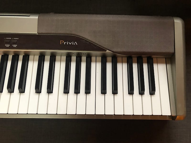 Casio Privia PX-110 88 key Mid 00's Grey/wood accents | Reverb