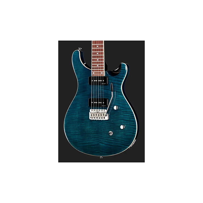 Harley Benton CST-24T P90 Ocean Flame | Reverb