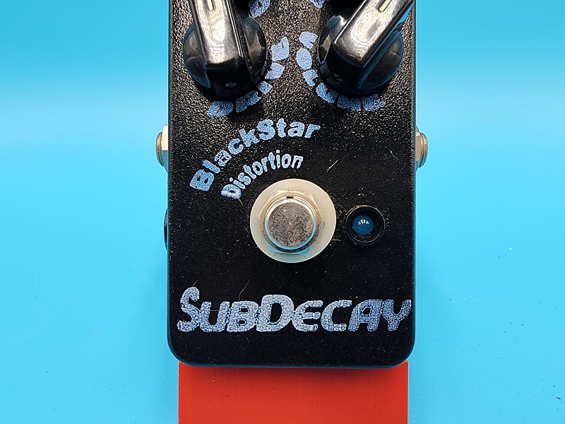 Rare 2006 SubDecay Blackstar Distortion Guitar Effect Pedal