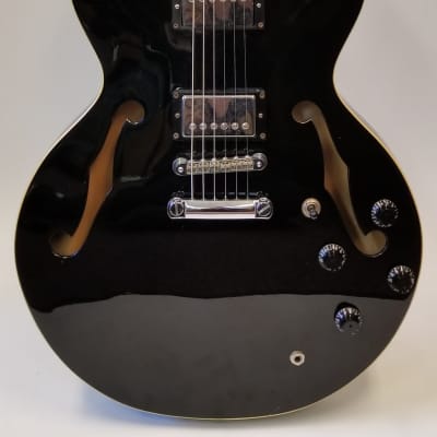 Cort Used Source Semi Hollow Double Cutaway Electric Guitar Black image 5