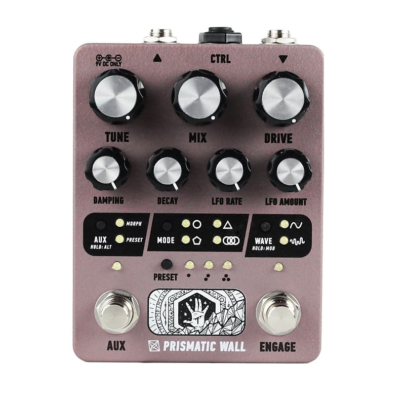 Electronic Audio Experiments Prismatic Wall  Sympathetic Resonator Effects Pedal