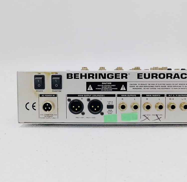 Behringer EURORACK MX1804 X ミキサー アダプター付き Behringer | Product | MX1804X