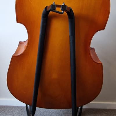 Upright Bass 3/4 Size, Hercules Stand, Hidersine Gig Bag, BassBall Mic Holder image 4