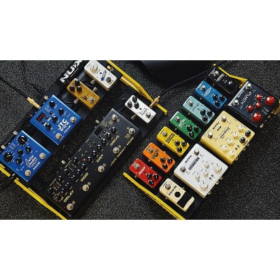 Pedalboard By NU-X, 'Bumblebee L' Pedalboard With Bag & Accessories  P/N 173.527 image 15