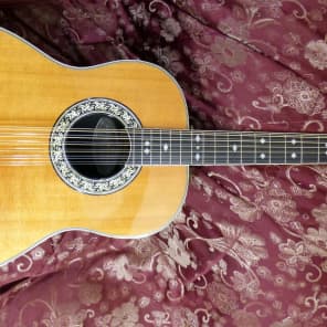 Ovation Glen Campbell 12 string 1978 Aged Natural Gloss image 1