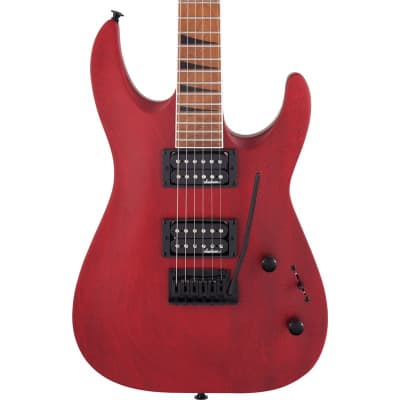 Jackson JS Series Dinky Arch Top JS24 DKAM, Red Stain for sale