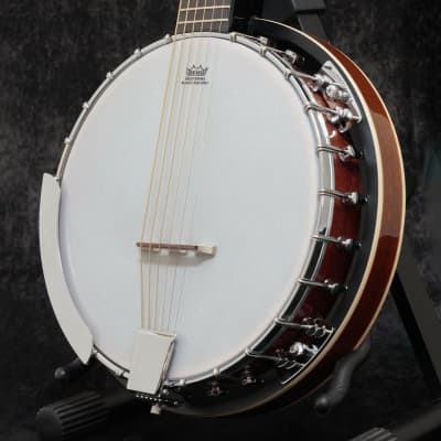 Adam Black BJ-03 6-String Banjo with Gigbag - Vintage Sunburst image 5