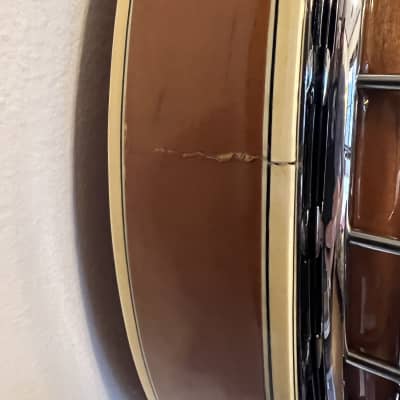 Hondo 5-String Resonator Banjo Early 1980’s - Natural Maple image 7