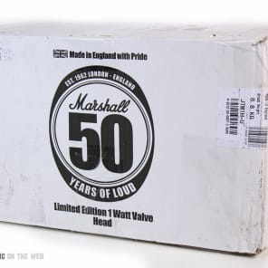 MARSHALL JTM-1H MINT IN BOX 50th Anni 1w Tube Guitar Amp Head jtm-1 jtm1 image 2