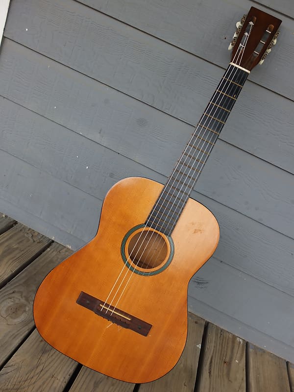 Kay/Harmony Spruce Top Nylon String Guitar Made in USA 60's image 1