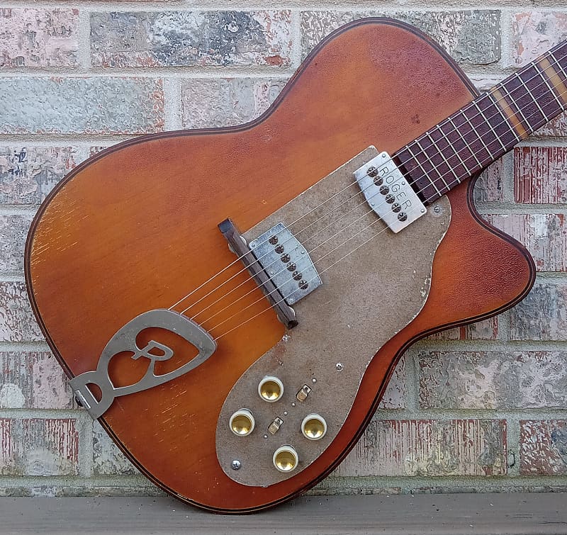 Vintage Late 1950's Roger Electric Electric Guitar! Rare German