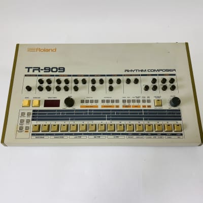 Roland TR-909 Rhythm Composer First rev, serviced !