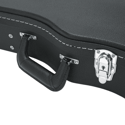 Gator GWE-LPS-BLK Les Paul-Style Electric Guitar Wood Case image 7