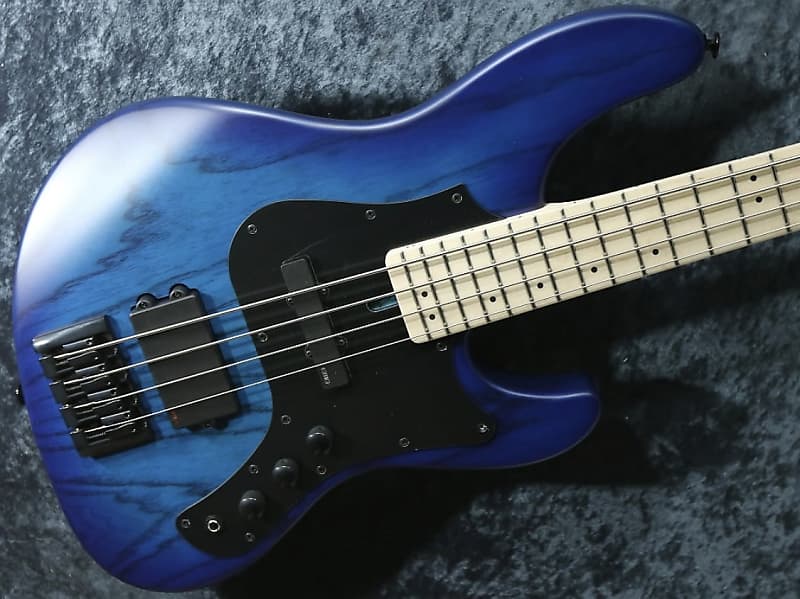 FUJIGEN J−Standard JMJ2-ASH-DE-M/SBBM/01 Fujigen/Fgn Jazz Bass -Standard JMJ2-ASH-DE-M 2022 SBBM Blue