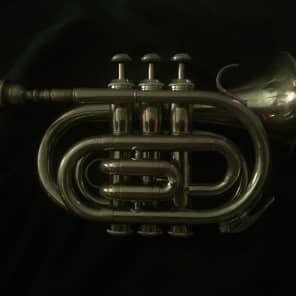 Mendini MPT-L+SD+PB+92D Student Bb Pocket Trumpet Outfit w/ Case, Tuner, Accessories