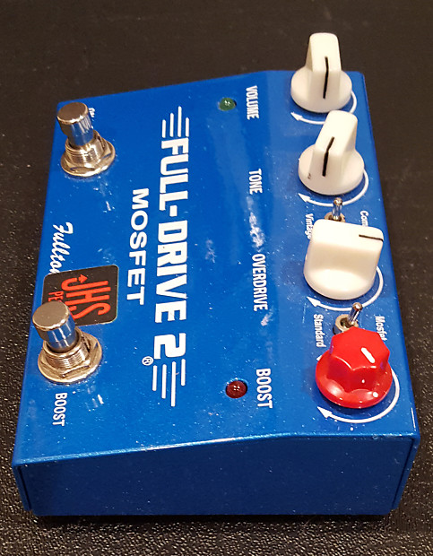Fulltone Full-Drive 2 JHS Mod With Separate Clean Boost