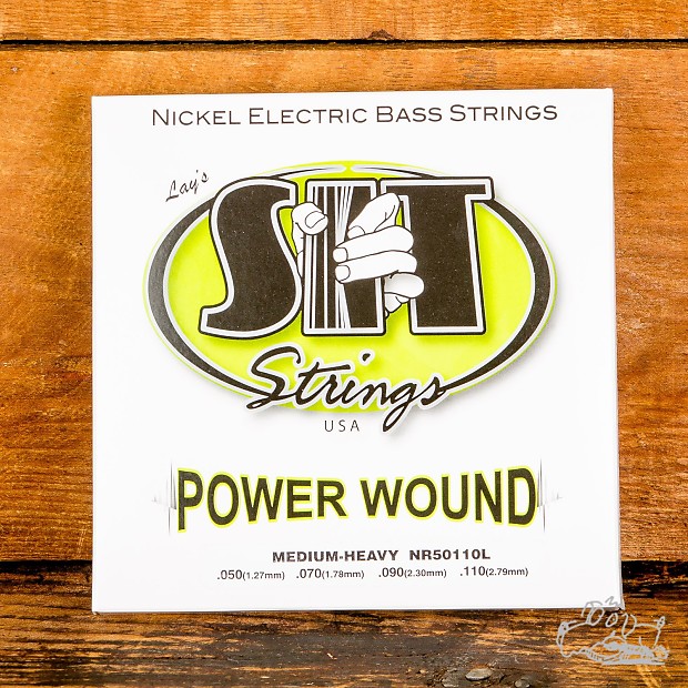 Sit power wound store bass strings