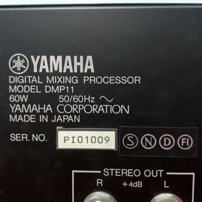 Yamaha DMP 11 digital Mixer / 8-Kanal / 1990 Schwarz / Pro Serviced / idealer Vormischer im Rack image 13