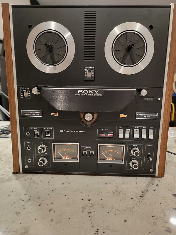 Sony TC-580 Reel To Reel Recorder/Player