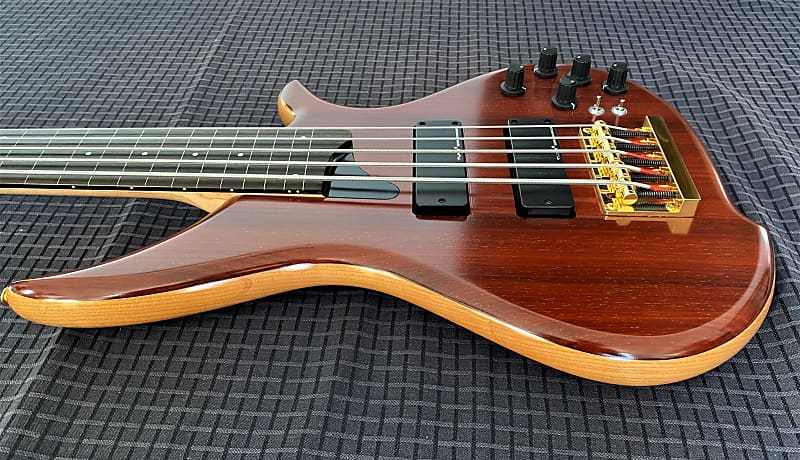 Tune TWB-5 Hybrid Ⅲ Fretless 2021 - Natural Padauk