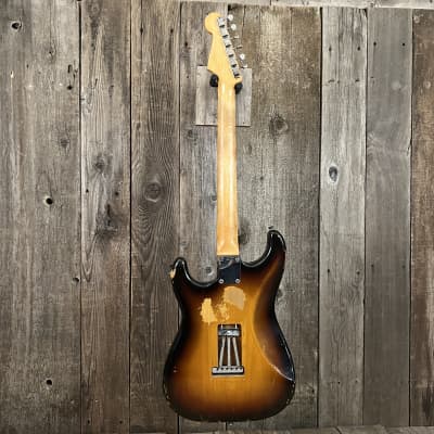 Fender Stratocaster Slab Board 1959 - Sunburst image 3