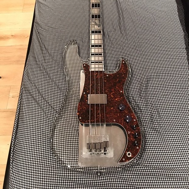 Electric Guitar Company Bass Aluminum Neck/acrylic Reverb